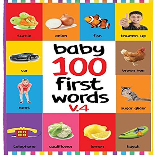 BABY 100 FIRST WORDS V.4: FLASH CARDS IN KINDLE EDITION, BABY FIRST 100 WORD UNDER 6, BABY WORD FLASH CARDS, BABY FIRST WORDS FLASH CARDS indir