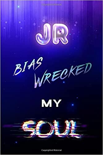 indir JR Bias Wrecked My Soul: Nu&#39;est Starry Night Light Kpop Bias Merch Notebook 100 Page 6 x 9&quot; Blank Lined Journal Book for L.O.Λ.E Fan