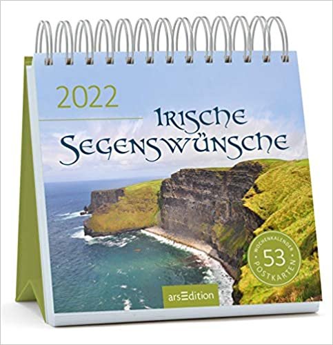 ダウンロード  Postkartenkalender Irische Segenswuensche 2022 本