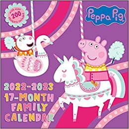 تحميل Peppa Pig 17-Month 2022-2023 Family Wall Calendar