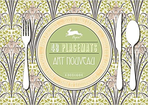 indir Art Nouveau: Pepin Placemat Pad Vol. 03: Paper Placemat Pads