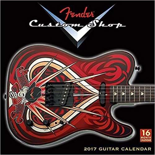 Fender Custom Shop Guitar 2017 Calendar (Square Wall) ダウンロード