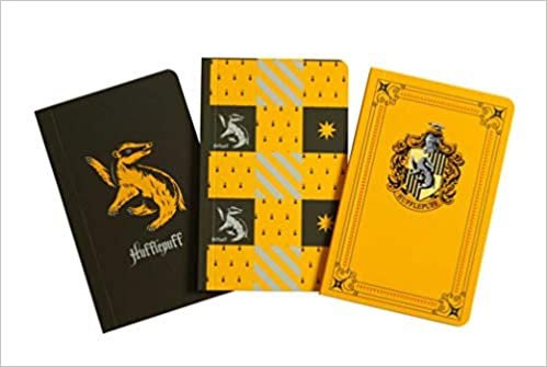 indir Harry Potter: Hufflepuff Pocket Notebook Collection (Set of 3)