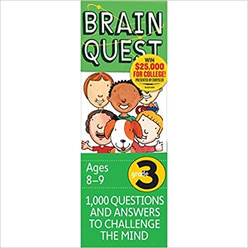 Brain Quest Grade 3, Revised 4th Edition: 1,000 Questions and Answers to Challenge the Mind ليقرأ