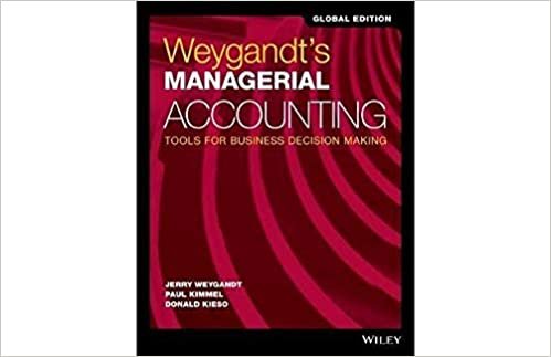  بدون تسجيل ليقرأ Weygandt's Managerial Accounting: Tools for Business Decision Making