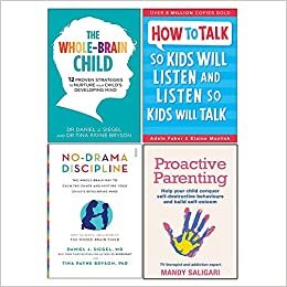 تحميل Whole-Brain Child, How To Talk So Kids Will Listen And Listen So Kids Will Talk, No-Drama Discipline, Proactive Parenting 4 Books Collection Set