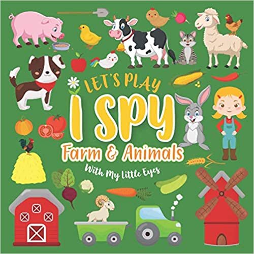 indir Let&#39;s Play I Spy Farm &amp; Animals With My Little Eyes: A I Spy Farm Hidden Objects Board Games Book For Preschoolers, Toddlers and Kids | Fun Puzzle ... For Busy Toddler | Kids Activity Book Gifts