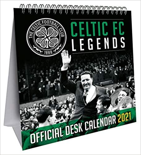 Official Celtic FC Desk Easel Calendar 2021
