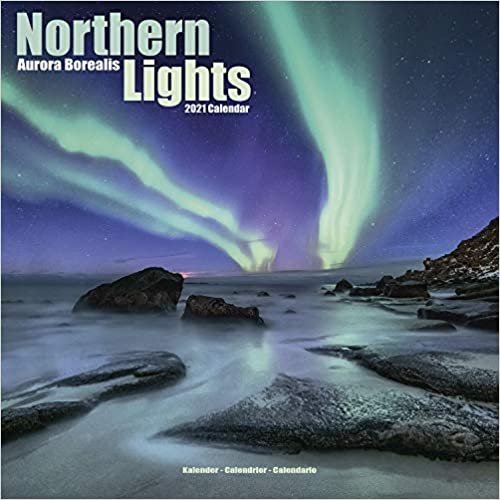 Northern Lights 2021 Wall Calendar (Square)