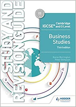 تحميل Cambridge IGCSE and O Level Business Studies Study and Revision Guide 3rd edition