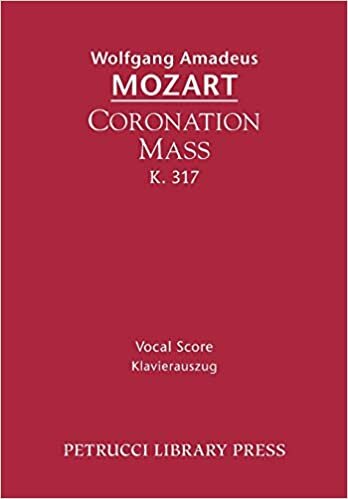 Coronation Mass, K. 317: Vocal score indir