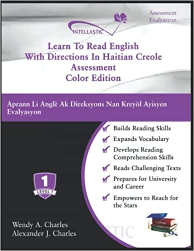 تحميل Learn To Read English With Directions In Haitian Creole Assessment: Color Edition