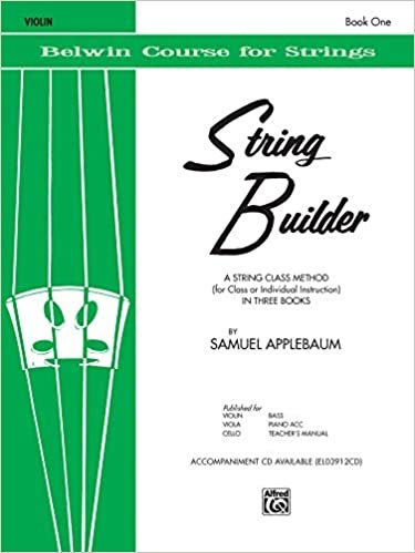The Belwin String Builder: Violin, Book I (Belwin Course for Strings)