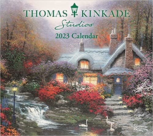 ダウンロード  Thomas Kinkade Studios 2023 Deluxe Wall Calendar 本