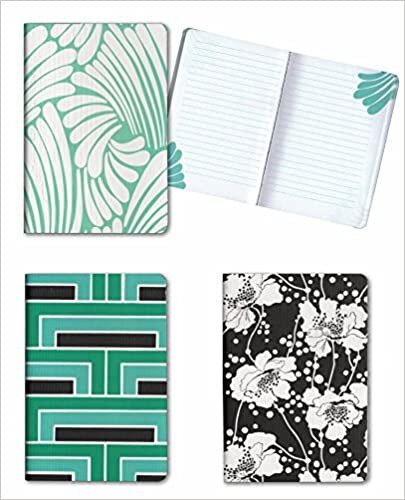  بدون تسجيل ليقرأ Set of 3 Florence Broadhurst Pocket Journals (Spot Floral) - 96 Lined Pages in Each Notebook - 4.25" x 6.125" Notepad Size