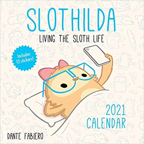 ダウンロード  Slothilda 2021 Wall Calendar 本