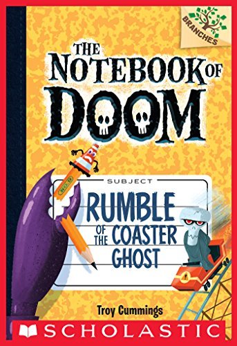 ダウンロード  Rumble of the Coaster Ghost: A Branches Book (The Notebook of Doom #9) (English Edition) 本