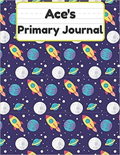 indir Ace&#39;s Primary Journal: Grade Level K-2 Draw and Write, Dotted Midline Creative Picture Notebook Early Childhood to Kindergarten