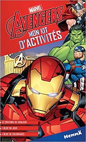 indir Marvel Avengers Mon kit d&#39;activités (Héros Marvel)