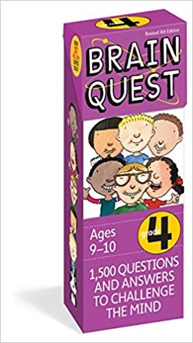 ダウンロード  Brain Quest Grade 4: 1,500 Questions and Answers to Challenge the Mind: Ages 9-10 (Brain Quest Decks) 本