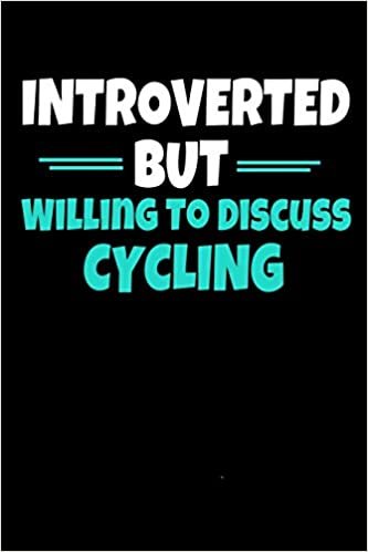 Introverted But Willing To Discuss Cycling: Cycling Notebook Gift - 120 Dot Grid Page اقرأ