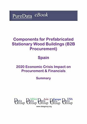 ダウンロード  Components for Prefabricated Stationary Wood Buildings (B2B Procurement) Spain Summary: 2020 Economic Crisis Impact on Revenues & Financials (English Edition) 本