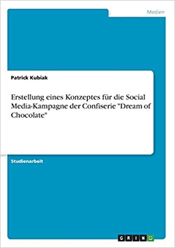 Erstellung eines Konzeptes fur die Social Media-Kampagne der Confiserie "Dream of Chocolate"