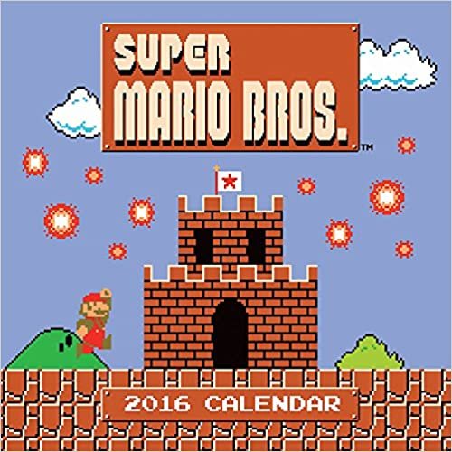 Super Mario Brothers 2016 Wall Calendar (Abrams Calendars)