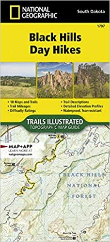 تحميل Black Hills Day Hikes Map