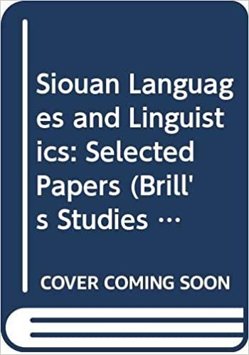 اقرأ Siouan Languages and Linguistics: Selected Papers الكتاب الاليكتروني 
