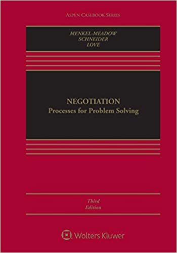 indir Negotiation: Processes for Problem Solving (Aspen Casebook)