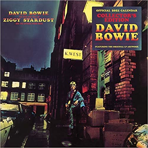 ダウンロード  David Bowie Collectors Edition 2021 Calendar - Official Square Wall Format Calendar with Record Sleeve Cover 本