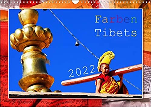 Farben Tibets (Wandkalender 2022 DIN A3 quer): Tibet-Fotos mit unterstuetzenden Zitaten (Monatskalender, 14 Seiten ) ダウンロード