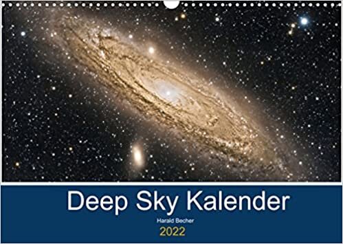 ダウンロード  Deep Sky Kalender (Wandkalender 2022 DIN A3 quer): Kalender 2022 mit Motiven von Nebeln Galaxien und Sternhaufen (Monatskalender, 14 Seiten ) 本