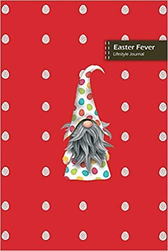 تحميل Easter Fever Lifestyle Journal, Blank Write-in Notebook, Dotted Lines, Wide Ruled, Size (A5) 6 x 9 In (Red)