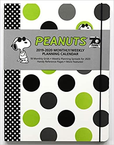 ダウンロード  Peanuts 2019-2020 Monthly/Weekly Planning Calendar 本