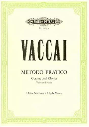 indir Metodo Pratico di Canto Italiano: Practical Method for High Voice and Piano