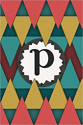 indir P: Monogram Initial P - Journal / Notebook ( 6&quot; x 9&quot; ) - College Ruled / Lined - 120 Pages