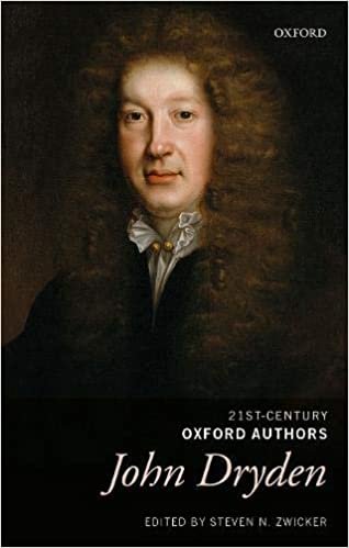 John Dryden: Selected Writings (21st-century Oxford Authors) indir