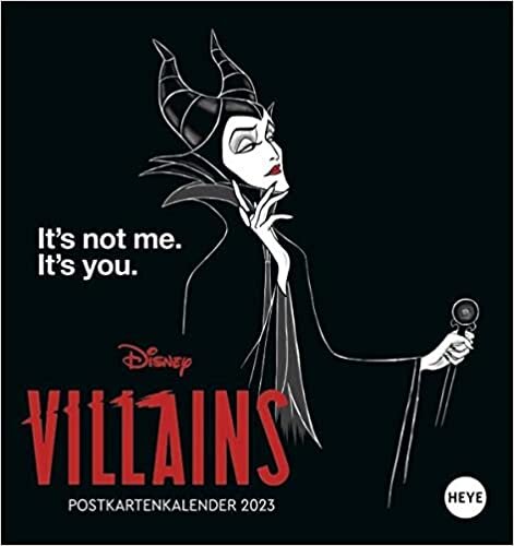 تحميل Disney Villains Postkartenkalender 2023