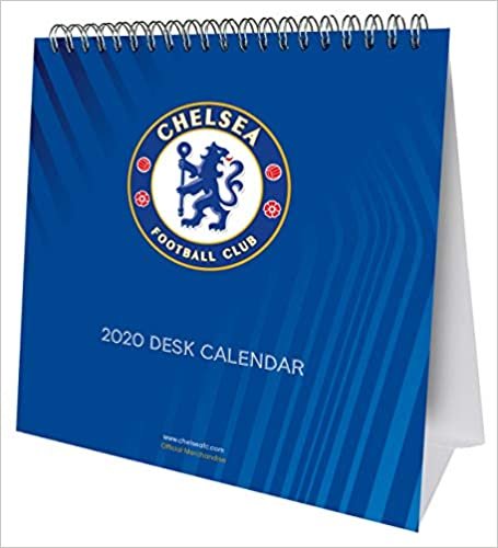 Chelsea FC 2020 Desk Easel Calendar - Official Desk Easel Format Calendar (2020 Calendar)