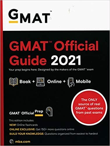 GMAT Official Guide 2021, Book + Online Question Bank (Gmat Official Guides)