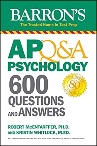 indir AP Q&amp;A Psychology: 600 Questions and Answers (Barron&#39;s Test Prep)