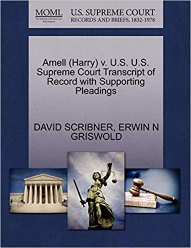 indir Amell (Harry) v. U.S. U.S. Supreme Court Transcript of Record with Supporting Pleadings