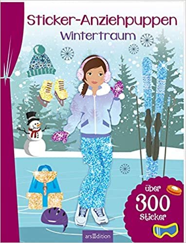 Sticker-Anziehpuppen Wintertraum: ueber 300 Sticker
