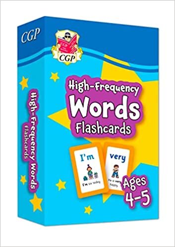New High-Frequency Words Home Learning Flashcards For Ages 4-5