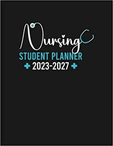 ダウンロード  Nursing Student Planner 2023-2027: Nurse in Progress Loading | Monthly and Weekly With Holidays... Organizer Calendar 5 Year Planning for Nursing Students... Format A4 本