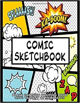 اقرأ Comic sketchbook - Blank Cartoon Drawing Book With Variety Of Templates: Comic sketch book for girls, boys and their parents. الكتاب الاليكتروني 
