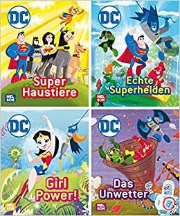 اقرأ Nelson Mini-Bücher: 4er DC Superhelden 1-4: Spannende Superheldengeschichten im Mitnahmeformat | (ab 4 Jahren) الكتاب الاليكتروني 