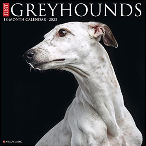 Just Greyhounds 2023 Wall Calendar